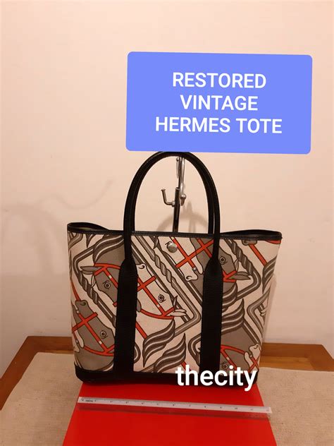 hermes garden party all leather|hermes steeple bag.